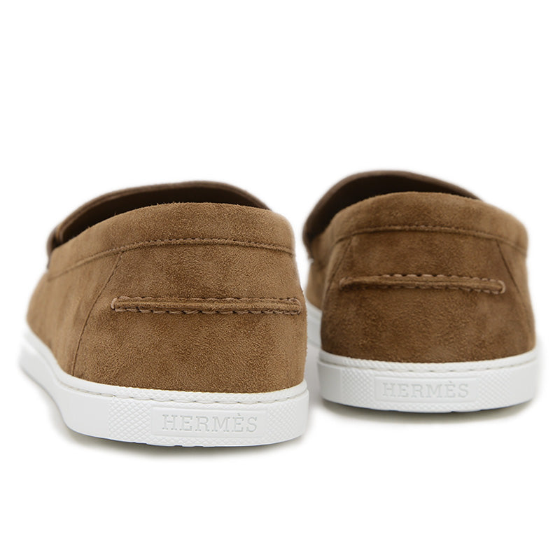 ジョブ モカシン スエード ブラウン メンズ 41.5サイズ モカシン