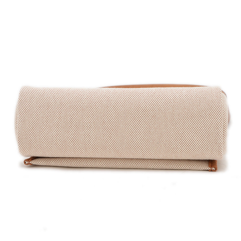 エールバッグ ミニ 20 トワル エクリュ/フォーブ シルバー金具 K刻印 ショルダーバッグ