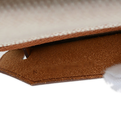 エールバッグ ミニ 20 トワル エクリュ/フォーブ シルバー金具 K刻印 ショルダーバッグ