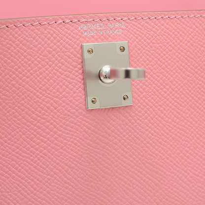 ケリー ミニ ドゥ 2 エプソン ローズコンフェッティ シルバー金具 K刻印 ハンドバッグ