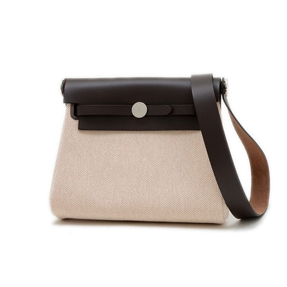 エールバッグ ミニ 20 トワル エベンヌ シルバー金具 K刻印 ショルダーバッグ