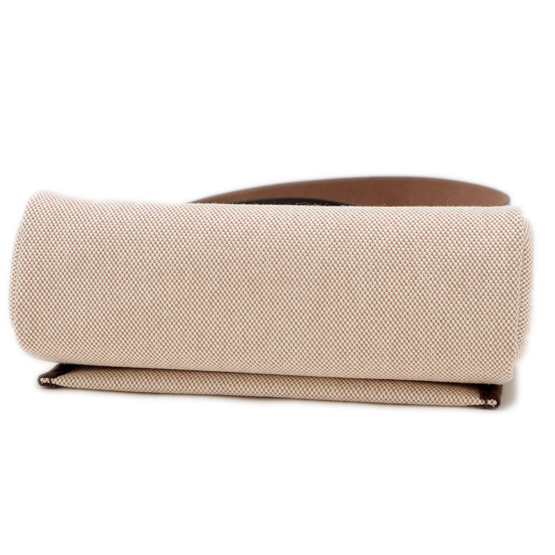 エールバッグ ミニ 20 トワル エベンヌ シルバー金具 K刻印 ショルダーバッグ