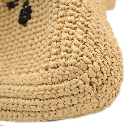 クロシェ ラフィア スモール かごバッグ 1BG422 ハンドバッグ