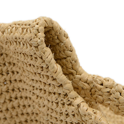 クロシェ ラフィア スモール かごバッグ 1BG422 ハンドバッグ