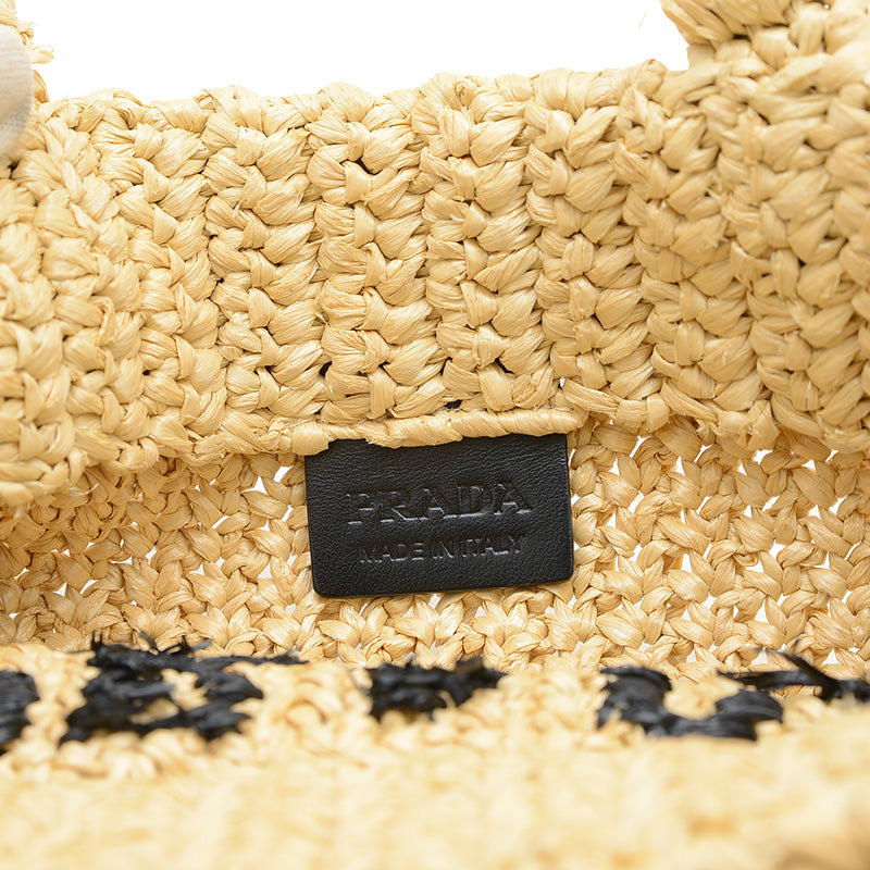 クロシェ ラフィア スモール かごバッグ 1BG422 ハンドバッグ