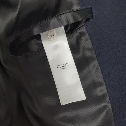 オーバーシルエット ルーズ ピーコート ウール ネイビー 2M780814E ピーコート