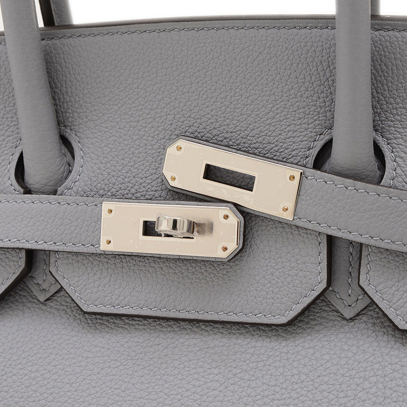 バーキン35 トゴ グリパンタン シルバー金具 K刻印 ハンドバッグ