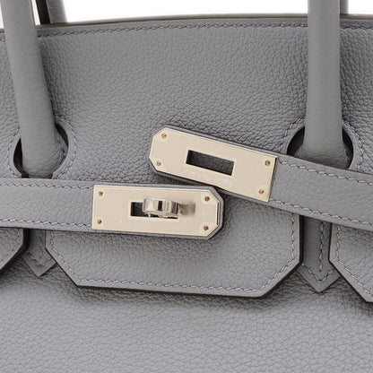 バーキン35 トゴ グリパンタン シルバー金具 K刻印 ハンドバッグ