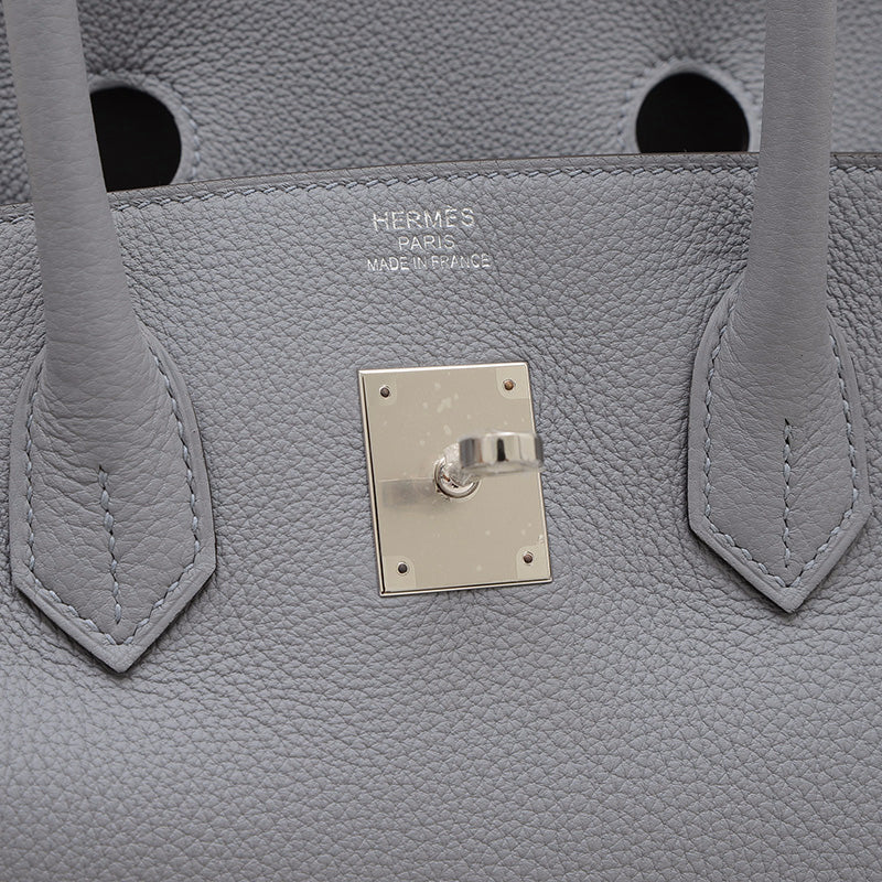 バーキン35 トゴ グリパンタン シルバー金具 K刻印 ハンドバッグ