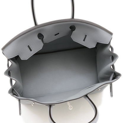 バーキン35 トゴ グリパンタン シルバー金具 K刻印 ハンドバッグ