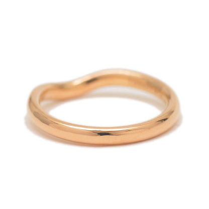 エルサ ペレッティ カーブドバンドリング K18PG/ダイヤ 11号 リング・指輪