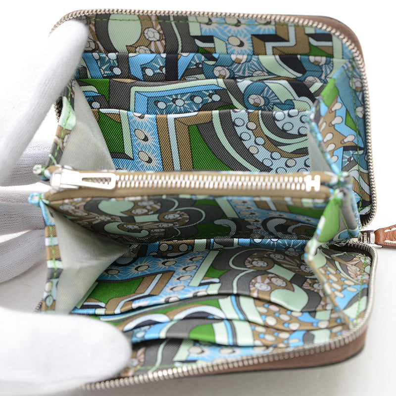 アザップコンパクト ミニ コインケース エヴァーカラー モカ B刻印 コインケース