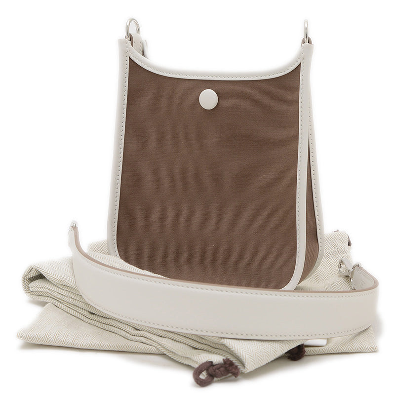 ネオエブリン TPM トワル/スイフト エトゥープ シルバー金具 K刻印 ショルダーバッグ