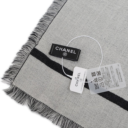 ストール ココマーク カシミヤ ブラック ストール