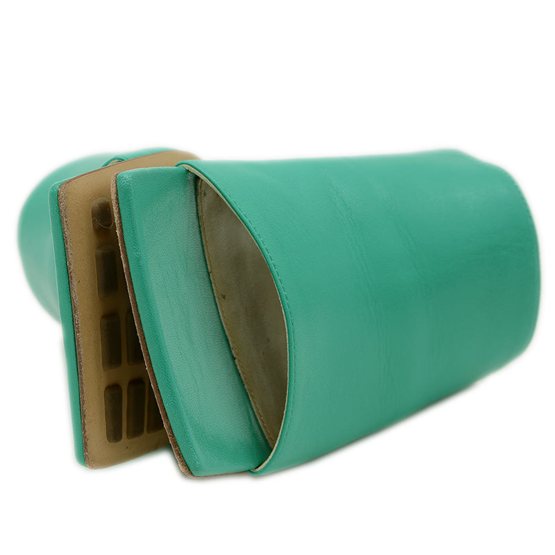 サンダル ジェーンスミス レザー グリーン レディース サイズ37 サンダル