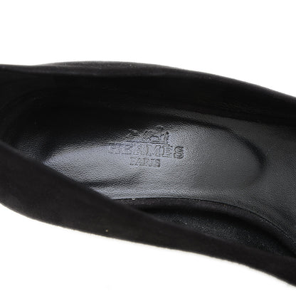 パンプス ブラッシュ40 スエード ブラック レディース 36サイズ パンプス