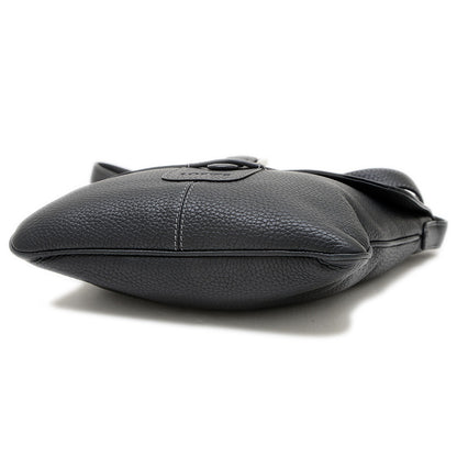 アナグラム ショルダーバッグ レザー ブラック ショルダーバッグ