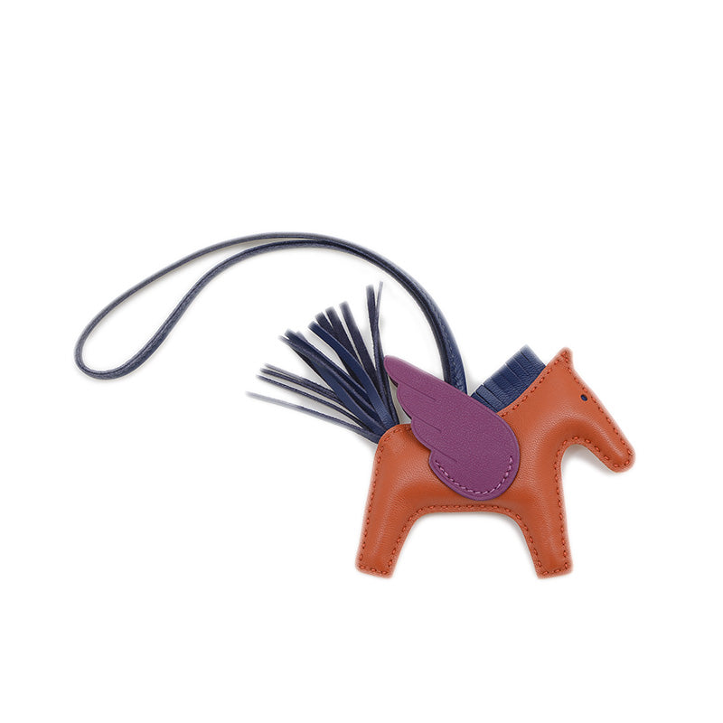 ロデオ ペガサス PM バッグチャーム カーネリアン/ブルーブリュム/アネモネ U刻印 バッグチャーム