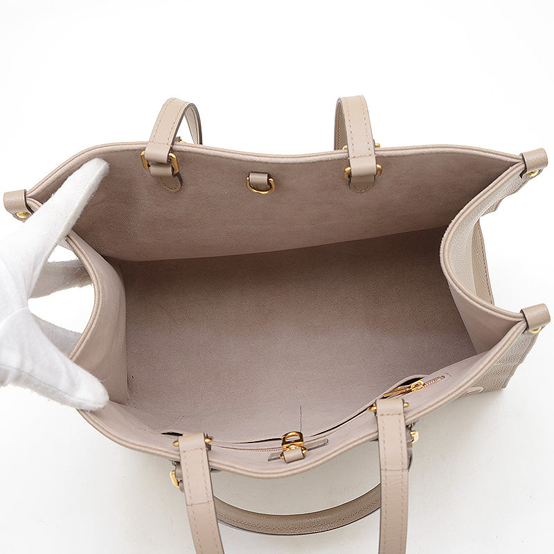 モノグラムアンプラント オンザゴーMM トゥルトレール/クレーム M45494 トートバッグ