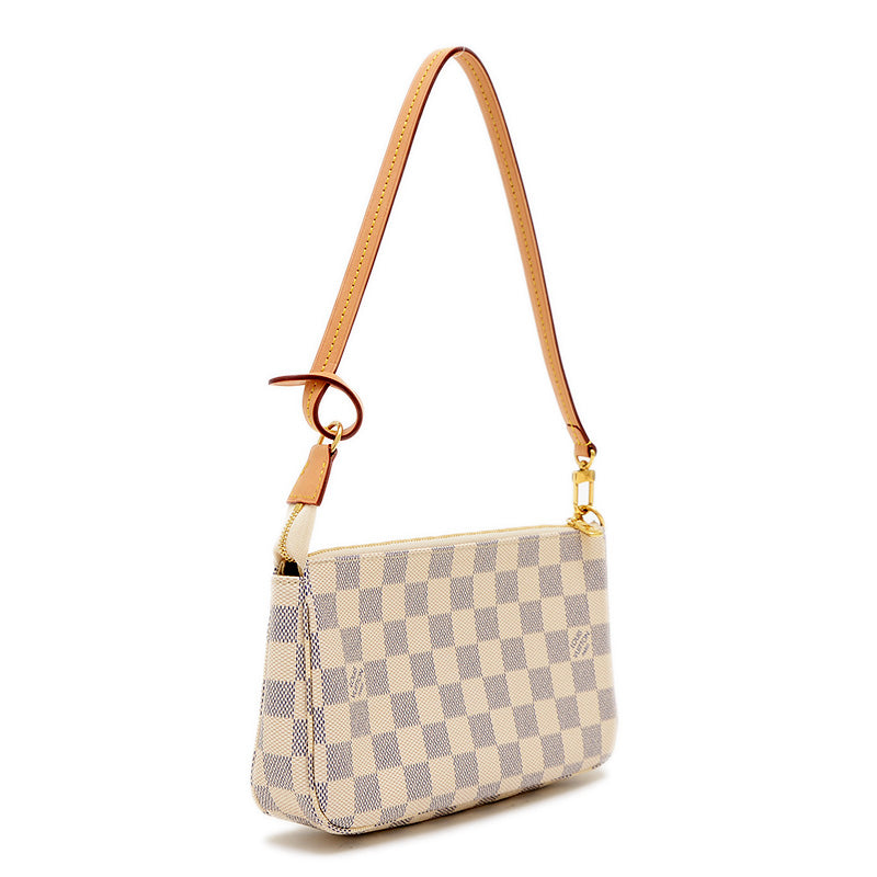 ダミエアズール ポシェット アクセソワール ポーチ N41207 ハンドバッグ