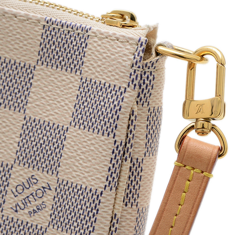 ダミエアズール ポシェット アクセソワール ポーチ N41207 ハンドバッグ