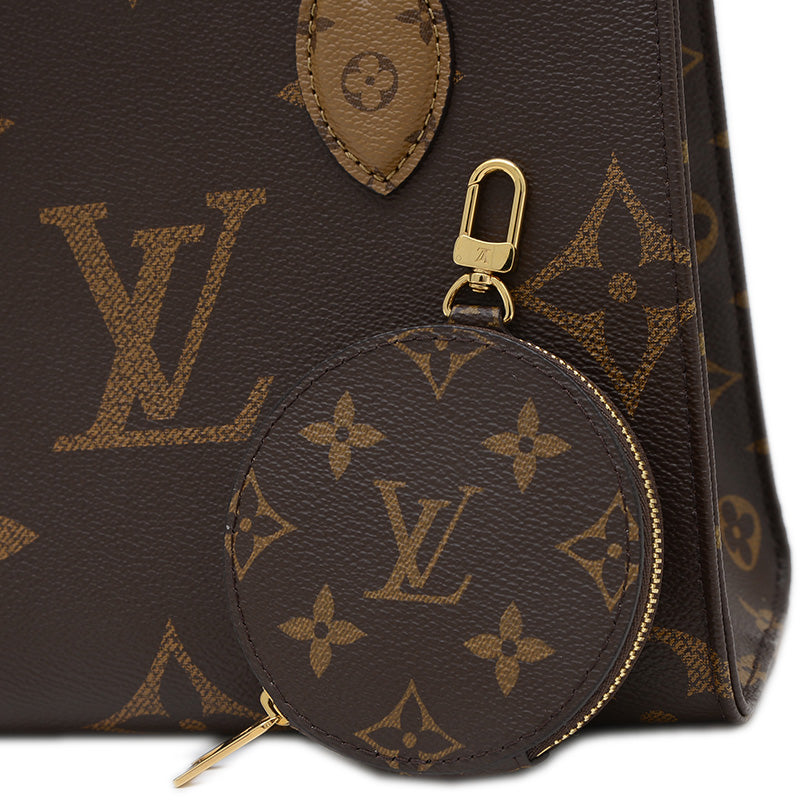 モノグラムジャイアント オンザゴーPM 2Wayトートバッグ M46373 ショルダーバッグ