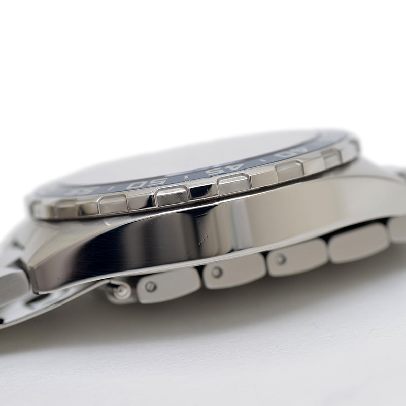 フォーミュラ1 デイト ブルー文字盤 クォーツ SS WAZ1010 腕時計