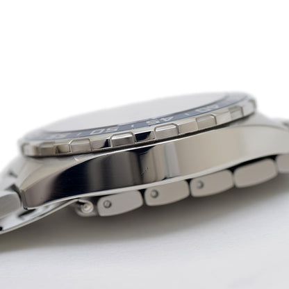 フォーミュラ1 デイト ブルー文字盤 クォーツ SS WAZ1010 腕時計