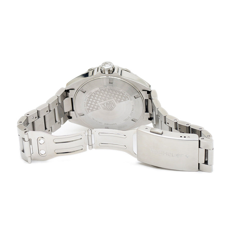 フォーミュラ1 デイト ブルー文字盤 クォーツ SS WAZ1010 腕時計