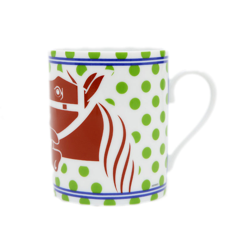 マグカップ QUADRIGE POP クアドリカ グリーン 陶磁器 300ml マグカップ