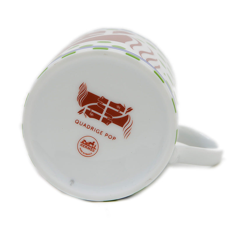 マグカップ QUADRIGE POP クアドリカ グリーン 陶磁器 300ml マグカップ