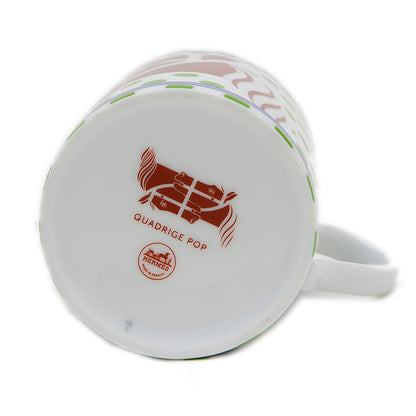 マグカップ QUADRIGE POP クアドリカ グリーン 陶磁器 300ml マグカップ
