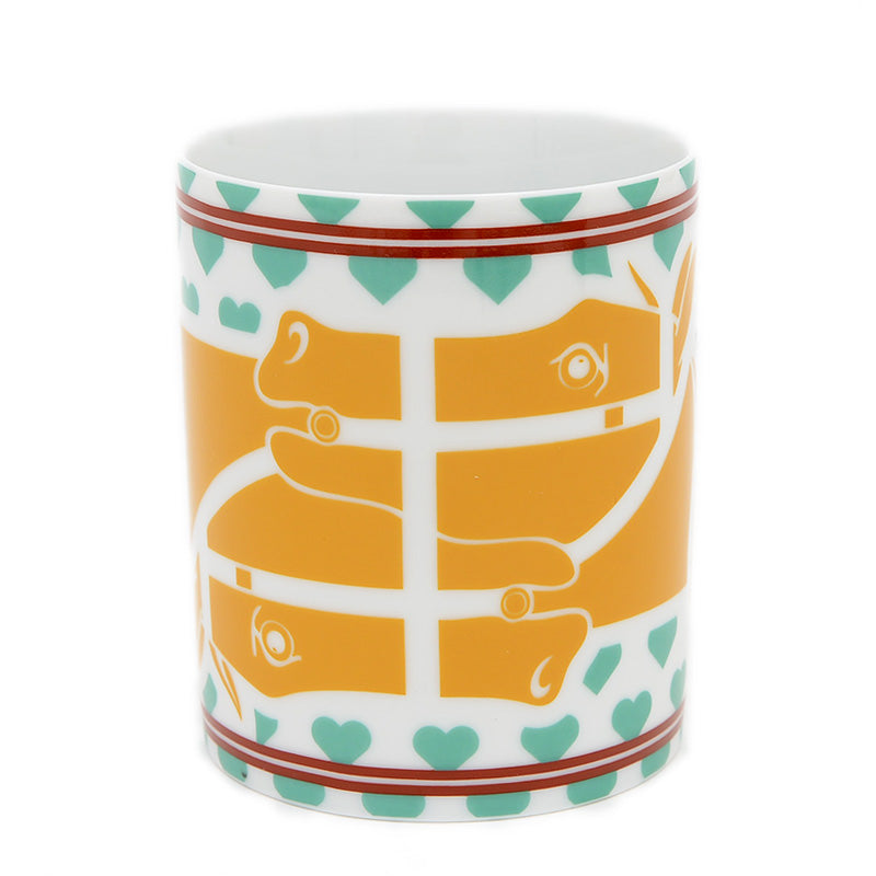 マグカップ QUADRIGE POP クアドリカ グリーン 陶磁器 300ml マグカップ