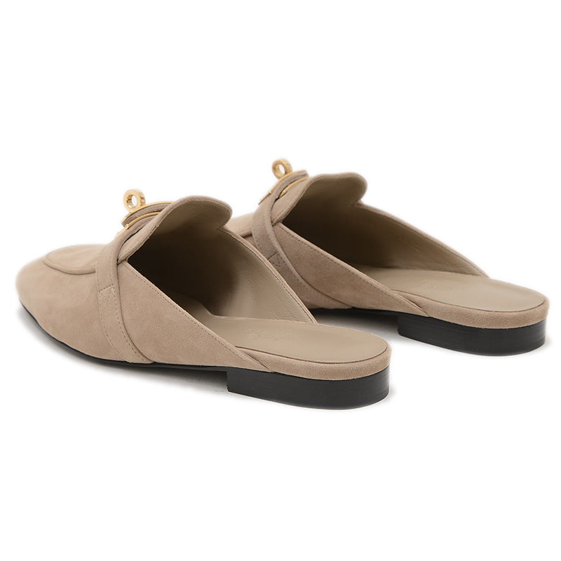 オズ　ミュール サンダル スエード ベージュ レディース 36サイズ ミュール