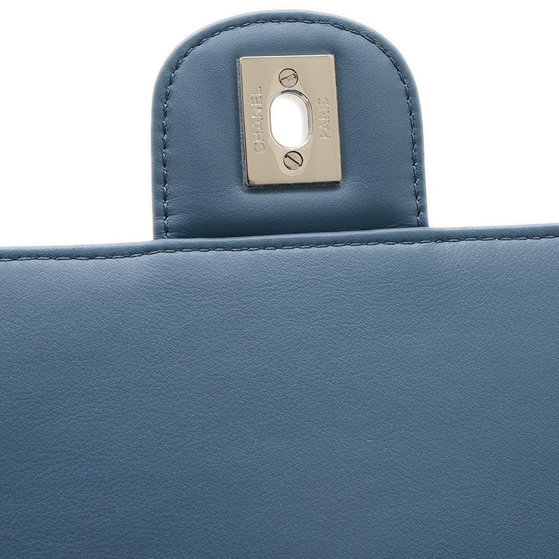 シェブロン バックパック ラムスキン ブルー A91122 リュック・デイパック