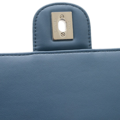 シェブロン バックパック ラムスキン ブルー A91122 リュック・デイパック