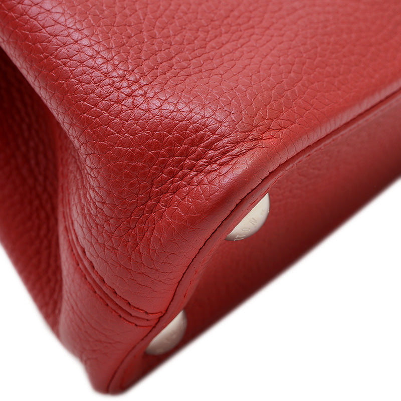 カプシーヌBB 2WAYバッグ トリヨンレザー ルビー M94754 ハンドバッグ