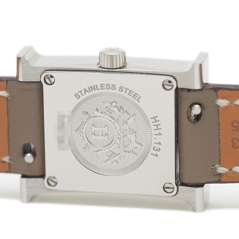 Hウォッチ ミニ ベゼルダイヤ シェル文字盤 クォーツ HH1.131 レディース 腕時計