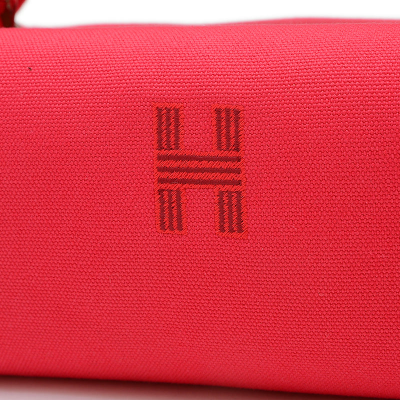 ブリッド ア ブラック PM ポーチ コットンキャンバス ピンク ハンドバッグ