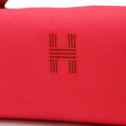 ブリッド ア ブラック PM ポーチ コットンキャンバス ピンク ハンドバッグ