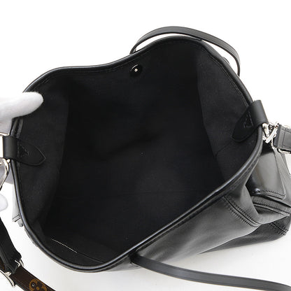 キャリーオール カーゴ バイブ PM ショルダーバッグ ラムレザー ブラック M24861 ショルダーバッグ