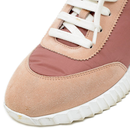 バウンシング スニーカー ナイロン ピンク/オパーリンピンク レディース 37サイズ スニーカー