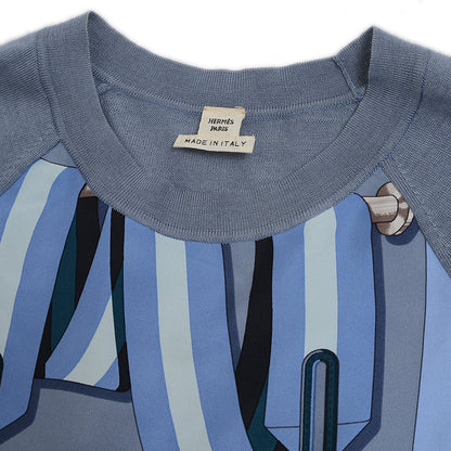 ニット シルク/ニット ブルー レディース ※サイズ不明 ニット