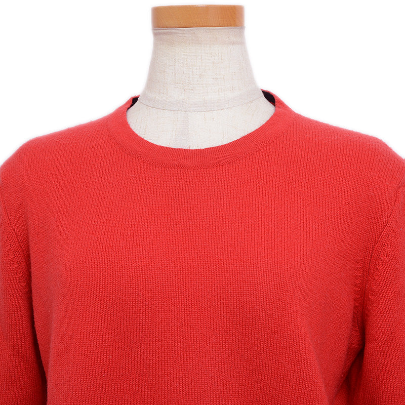 ニット カシミヤ レッド レディース 40サイズ ニット