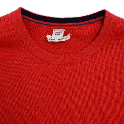 ニット カシミヤ レッド レディース 40サイズ ニット