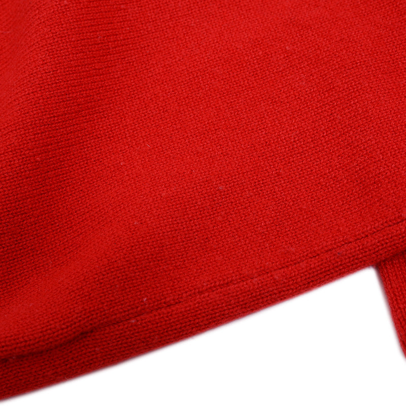 ニット カシミヤ レッド レディース 40サイズ ニット