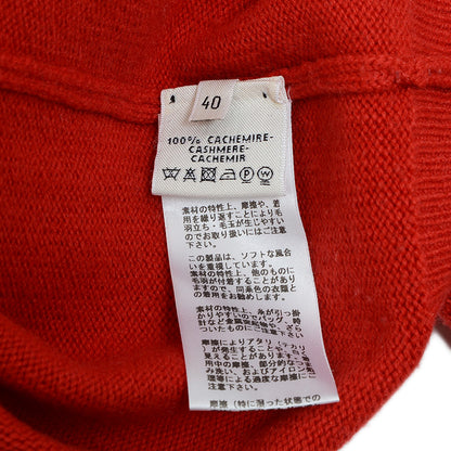 ニット カシミヤ レッド レディース 40サイズ ニット