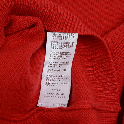 ニット カシミヤ レッド レディース 40サイズ ニット