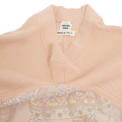 ツイルレーヌ ショートスリーブニット シルク/コットン混 ベージュ #48 ニット