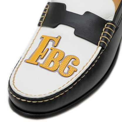 モカシン ケネディ 24 FBG 24番地のサーキット レザー レディース 36.5サイズ モカシン